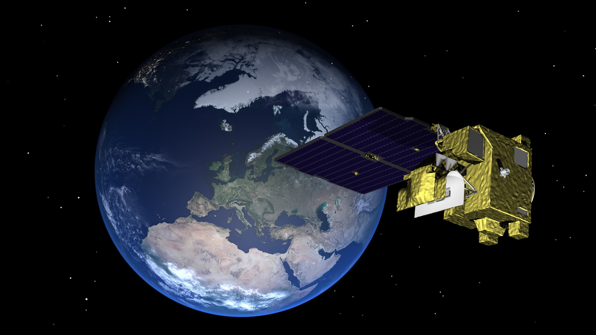 Learn more about Arctic Weather Satellite and EPS-Sterna (ESA/EUMETSAT)