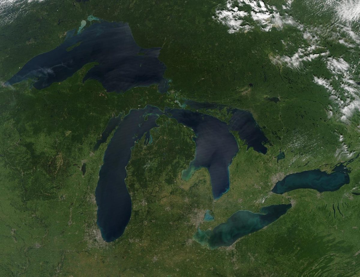 Learn more about Lake Erie Harmful Algal Bloom Forecast (NOAA)